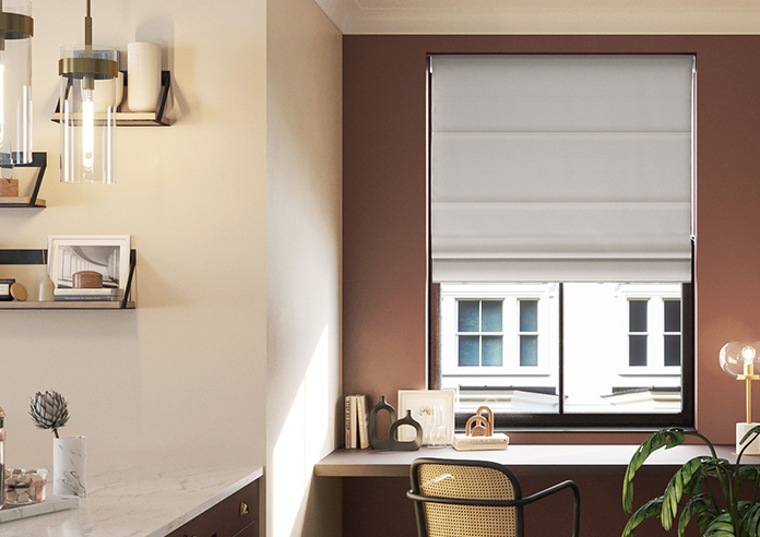 Bruschal (Blackout), Pashmina - Motorised Roman Blind - Image 3